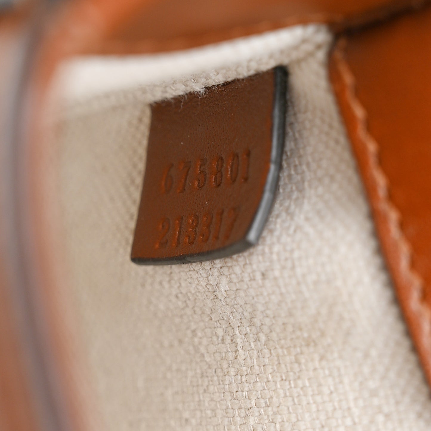 New Canvas Charisma Calfskin Crystal GG Monogram Mini Horsebit 1955 Shoulder Bag Camel Ebony