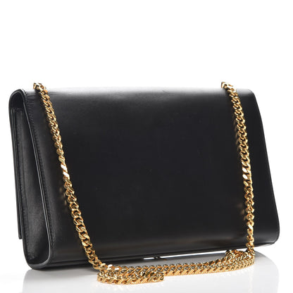 Saint Laurent Smooth Calfskin Medium Classic Monogram Kate Tassel Satchel Black 3 of 7