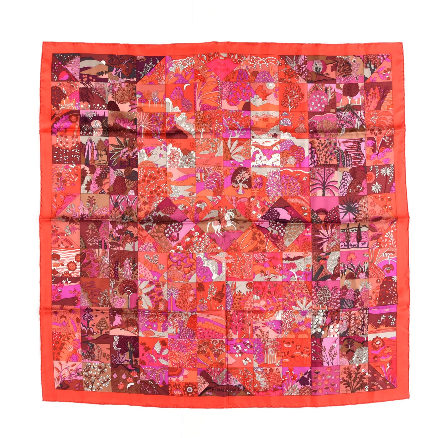 Silk Tout En Quilt Scarf