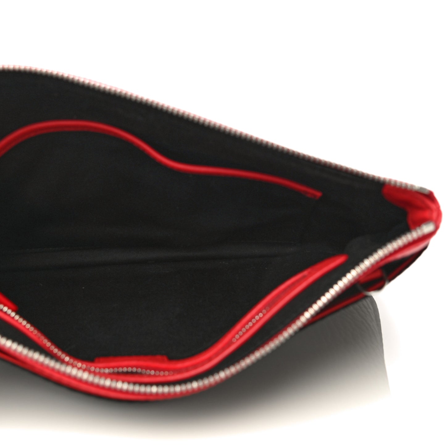 Visetos Crossbody Pouch Black Red