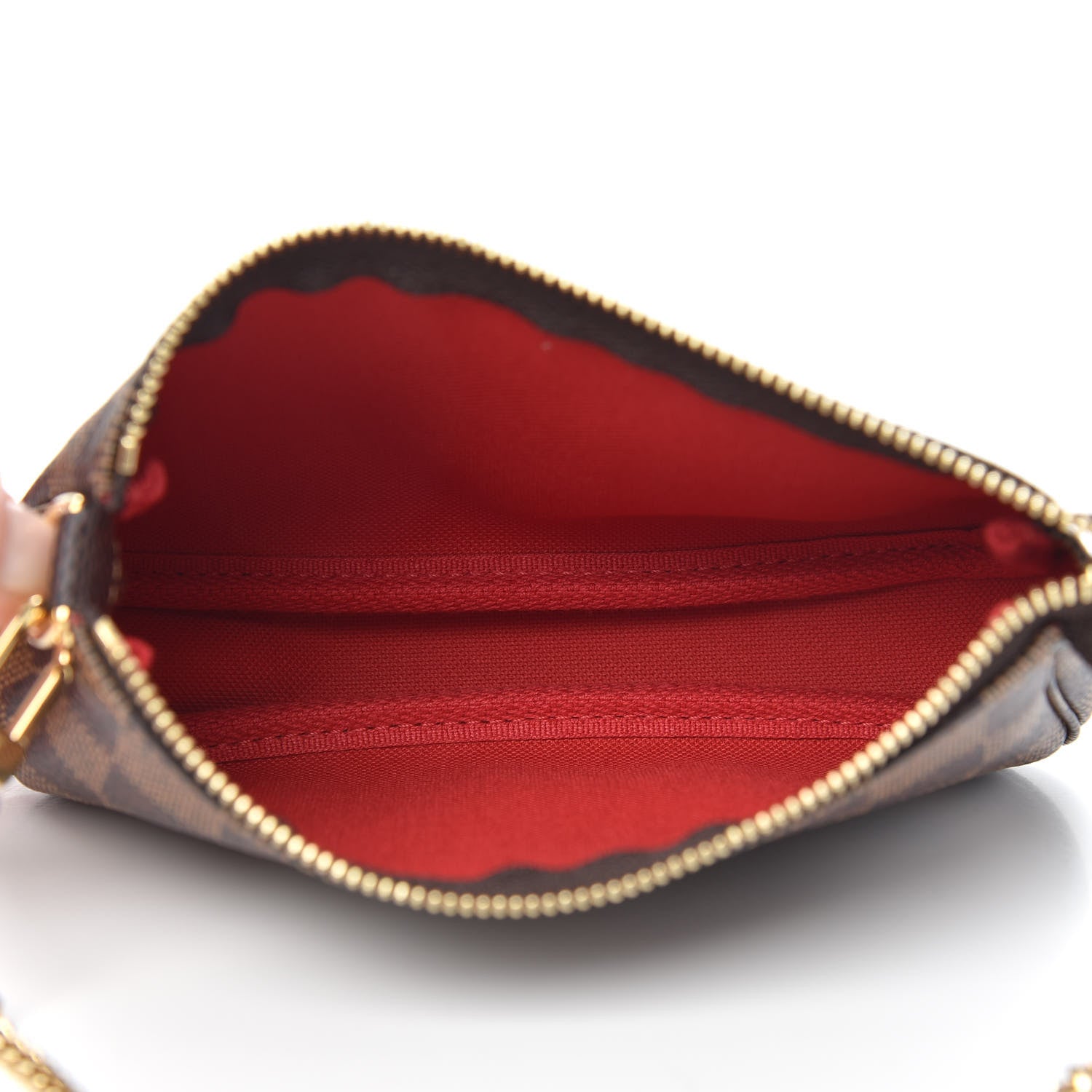 Louis Vuitton Damier Ebene Mini Pochette Accessories 5 of 8
