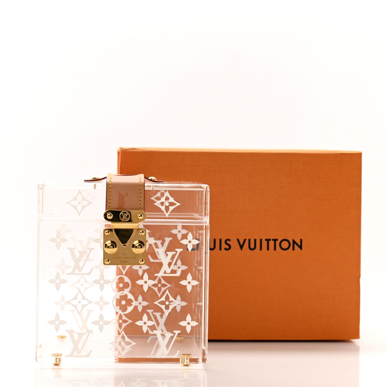 Louis Vuitton Transparent Plexiglass Cube Scott Box 8 of 8