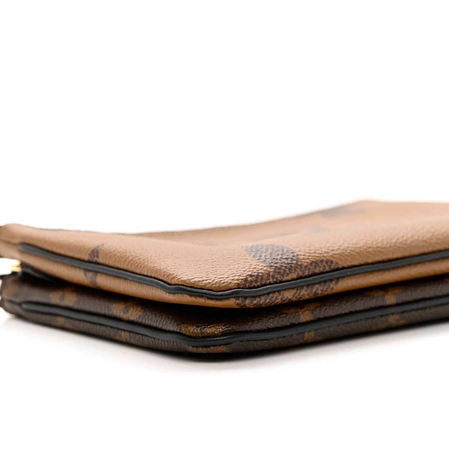 Reverse Monogram Giant Double Zip Pochette