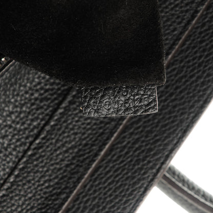 Celine Drummed Calfskin Mini Luggage Black 7 of 8