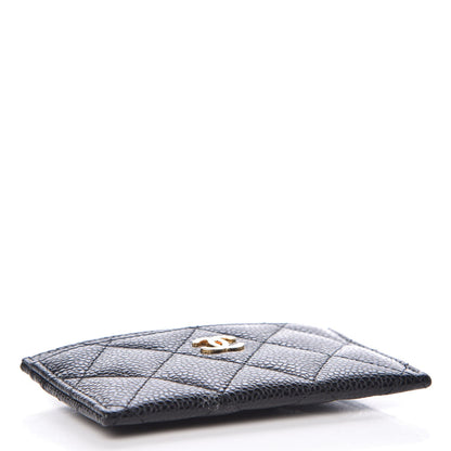 Chanel Caviar Quilted Card Holder Black 4 of 10