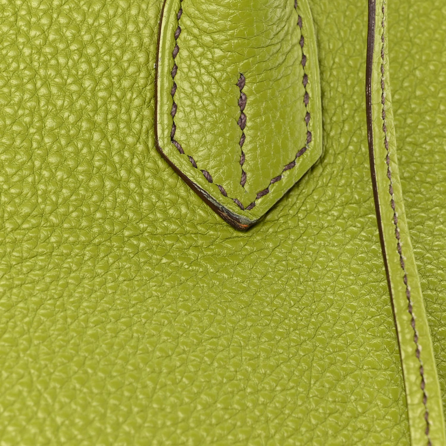 Hermes Togo Birkin 35 Vert Anis 13 of 13