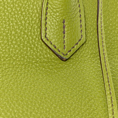 Hermes Togo Birkin 35 Vert Anis 13 of 13