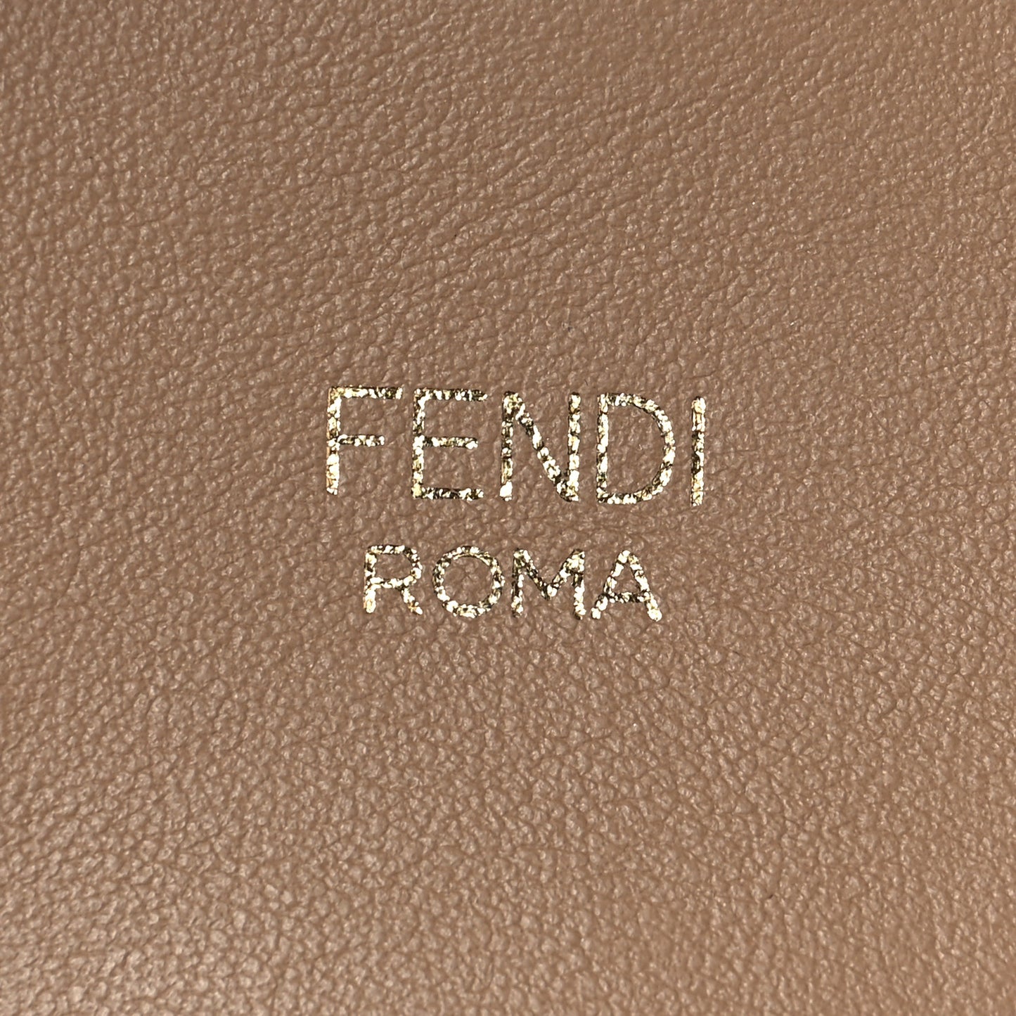 Vitello Grace Suede Fendi O'Lock Strap You Sand Rovere