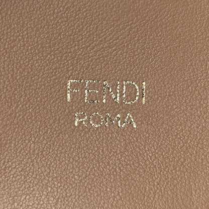 Fendi Vitello Grace Suede Fendi O'Lock Strap You Sand Rovere 3 of 5