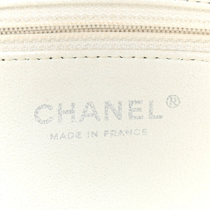 Chanel Caviar Quilted Timeless Clutch White 6 of 12