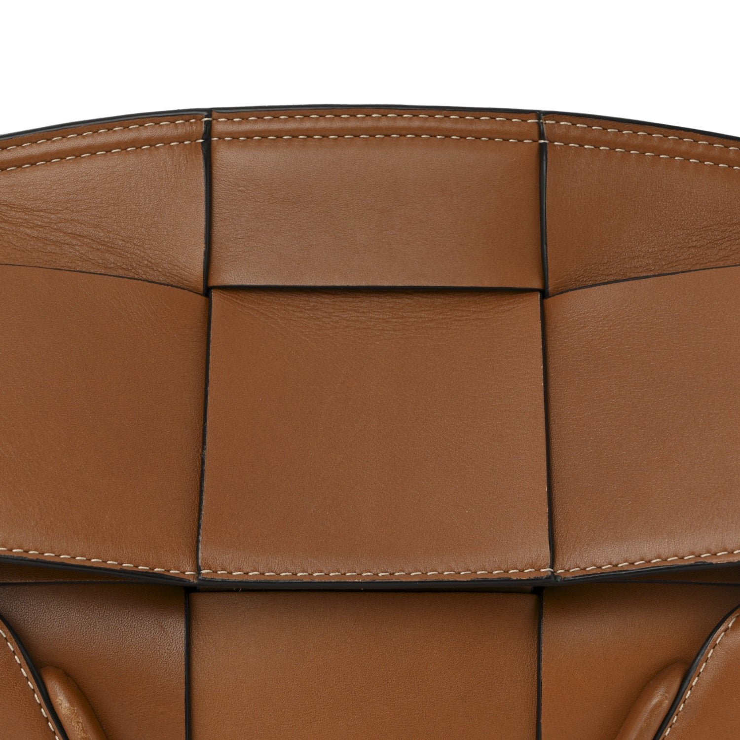 Bottega Veneta French Calfskin Maxi Intrecciato Small Arco Wood 8 of 12