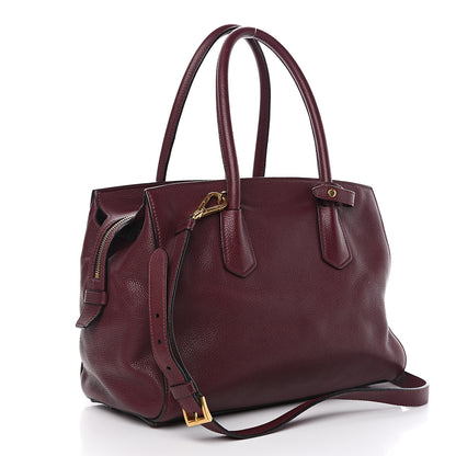 Prada Vitello Daino Tote Granato 2 of 14