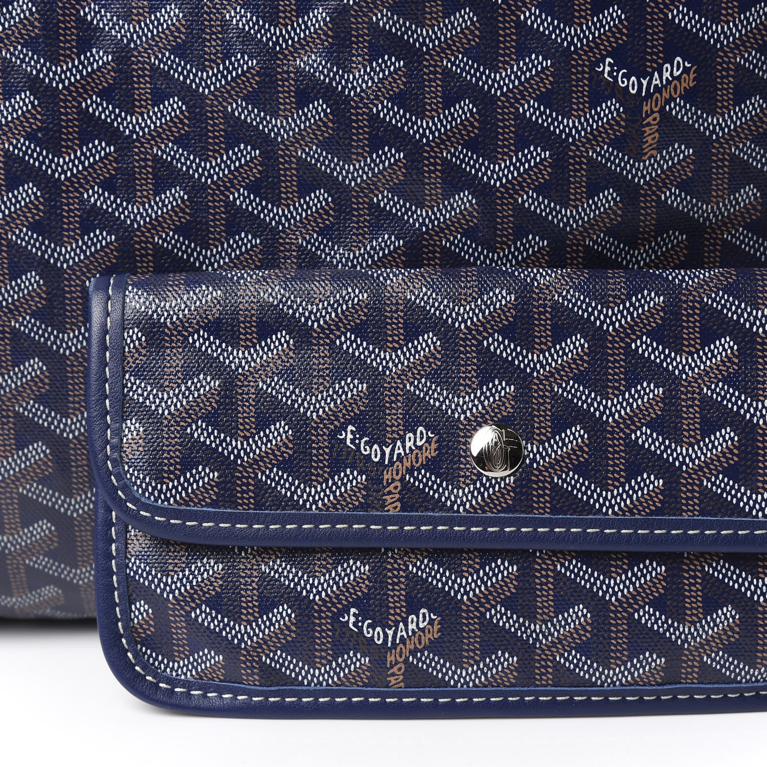 Goyard Goyardine Saint Louis GM Navy 14 of 15