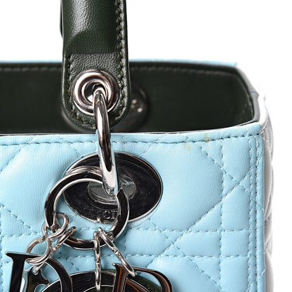 Christian Dior Lambskin Cannage Medium Tri-Color Lady Dior 10 of 10