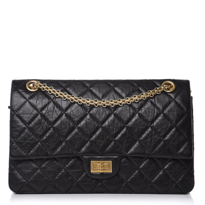 Chanel Aged Calfskin Quilted 2.55 Reissue 226 Flap Black 1 of 7