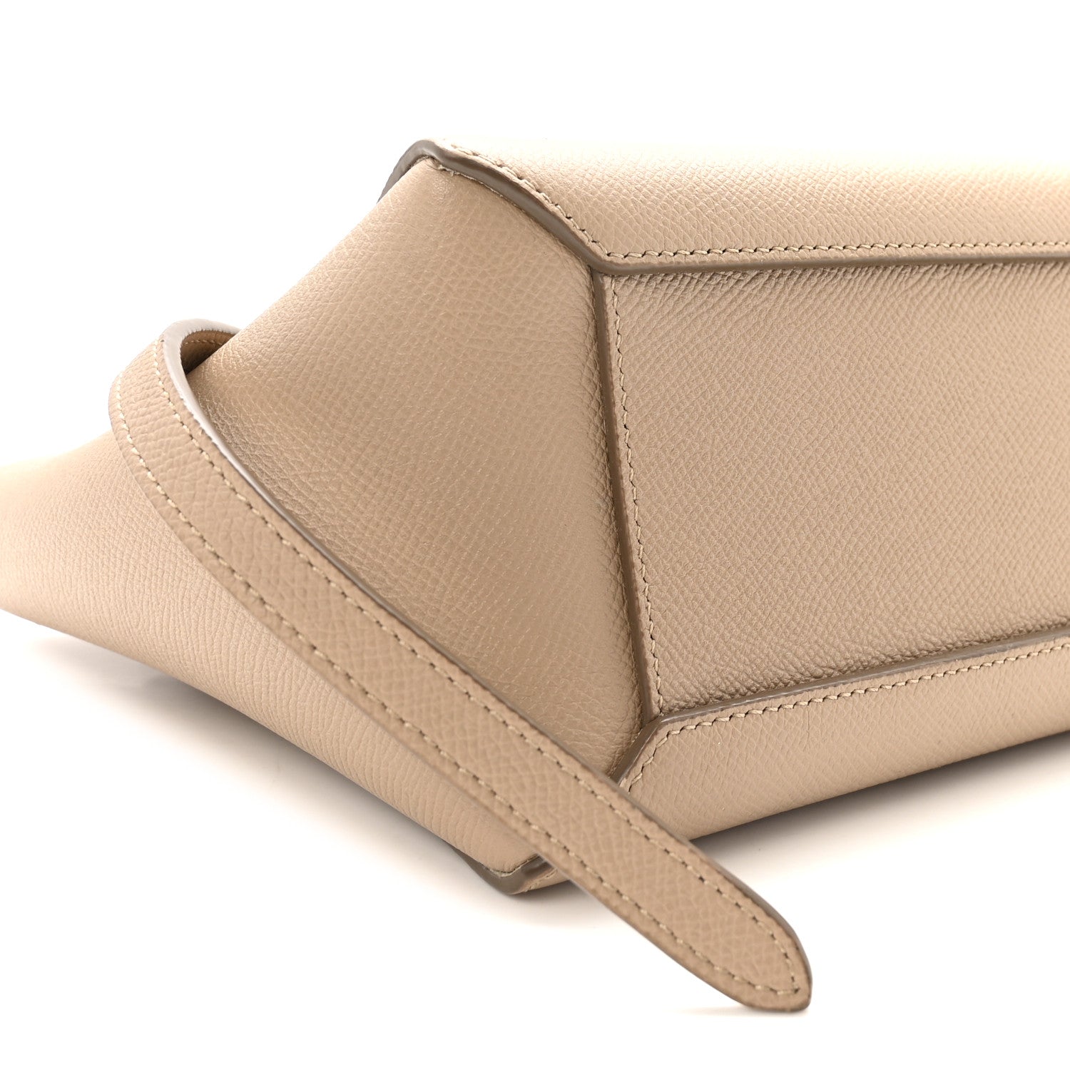 Celine Grained Calfskin Nano Belt Bag Light Taupe 9 of 10