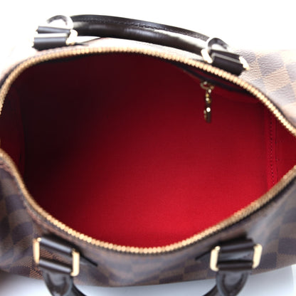 Louis Vuitton Damier Ebene Speedy Bandouliere 25 7 of 9