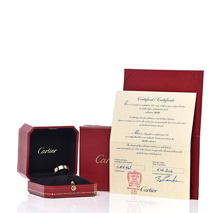 Cartier 18K Yellow Gold 5.5mm LOVE Ring 56 7.5 5 of 5