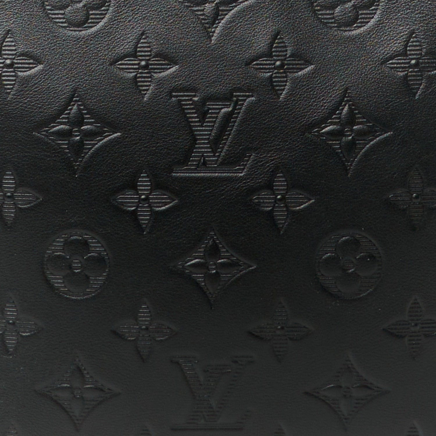Louis Vuitton Calfskin Monogram Shadow Duo Messenger Black 10 of 12