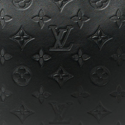 Louis Vuitton Calfskin Monogram Shadow Duo Messenger Black 10 of 12