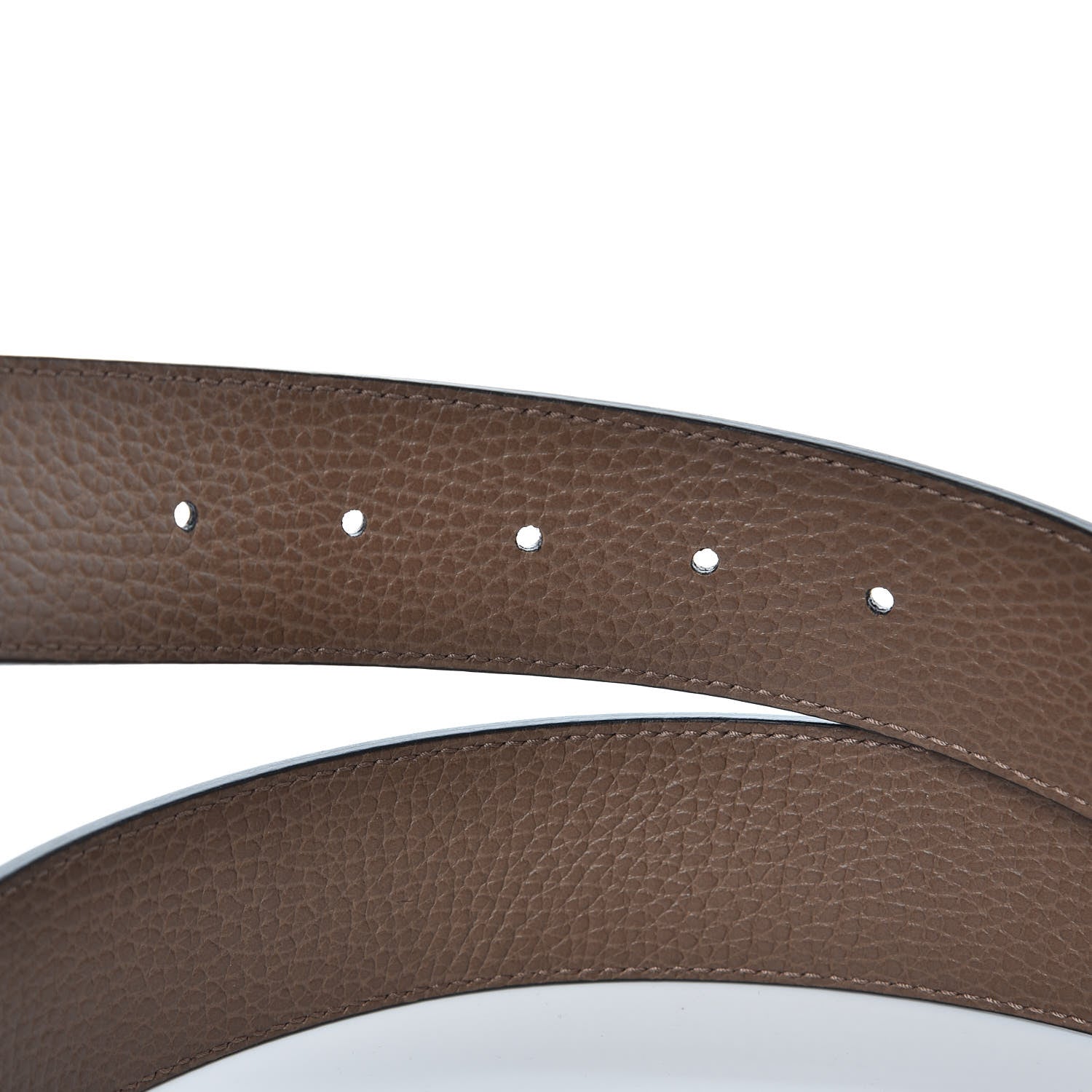 Gucci Calfskin 1973 Reversible Belt 100 40 Black Brown 5 of 7