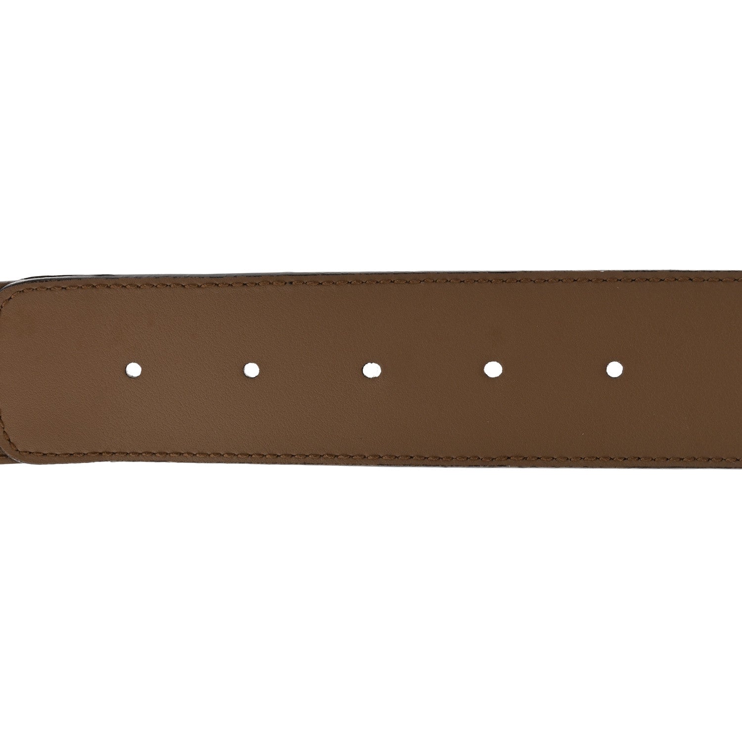 Gucci GG Supreme Monogram Suede Dionysus 40mm Belt 95 38 Beige Taupe 4 of 8