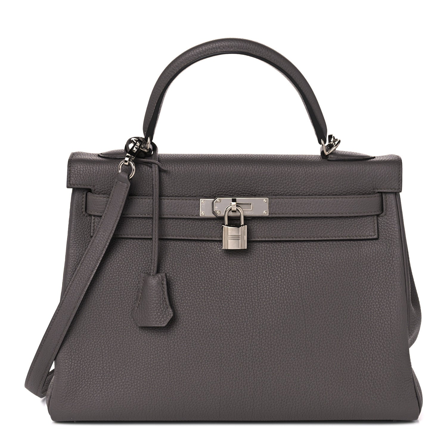 Hermes Togo Kelly Retourne 32 Etain 1 of 9