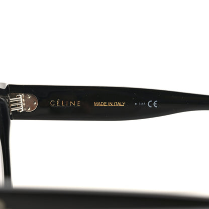 Celine Acetate Aviator Sunglasses CL 40001F Black 5 of 8