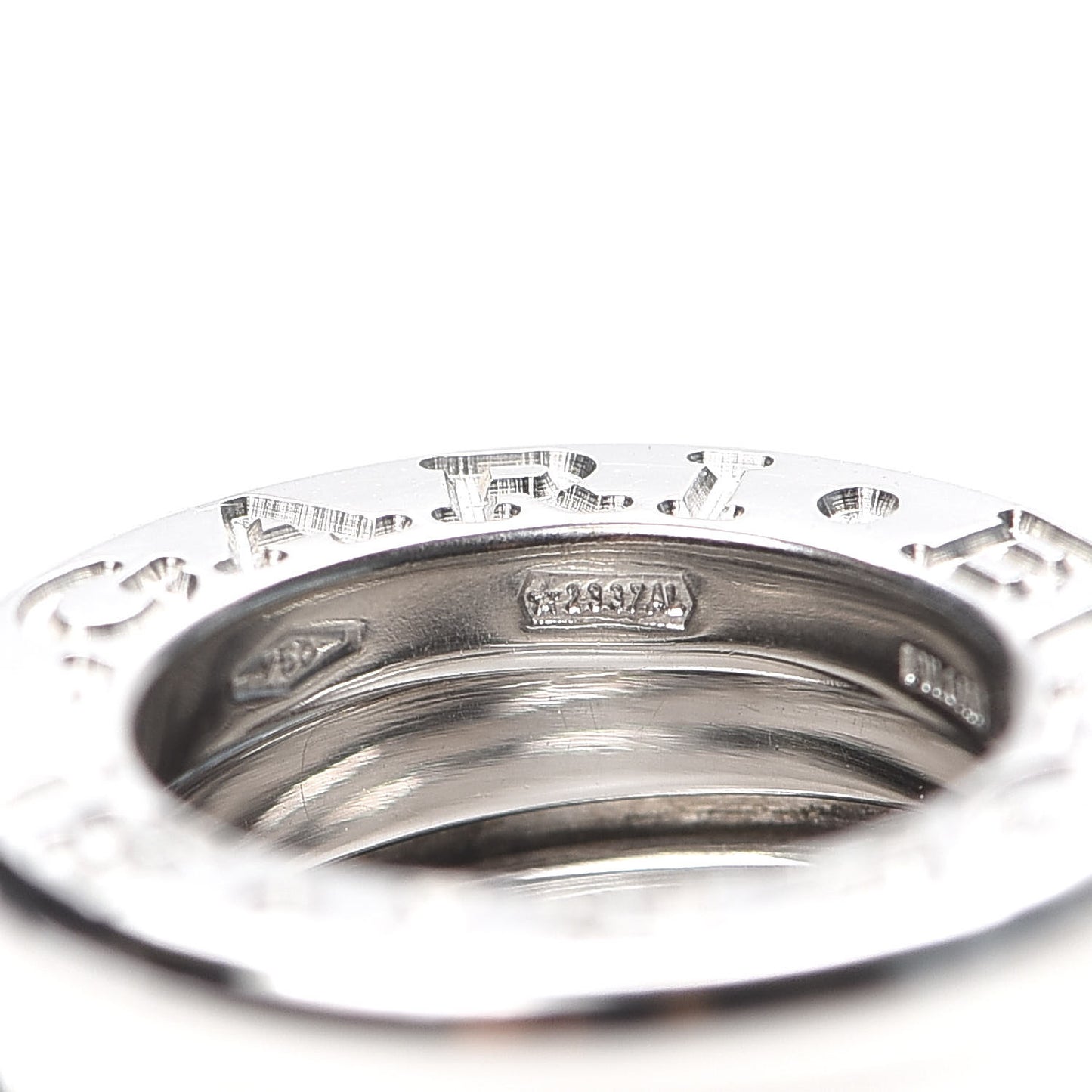 18K White Gold B.Zero1 Pendant