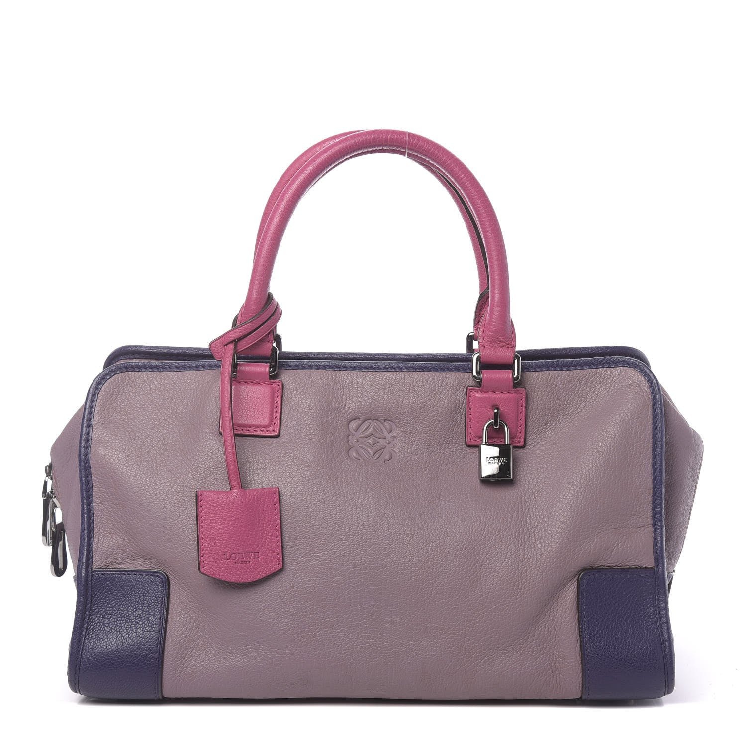 Loewe Goatskin Amazona 36 Purple 1 of 10