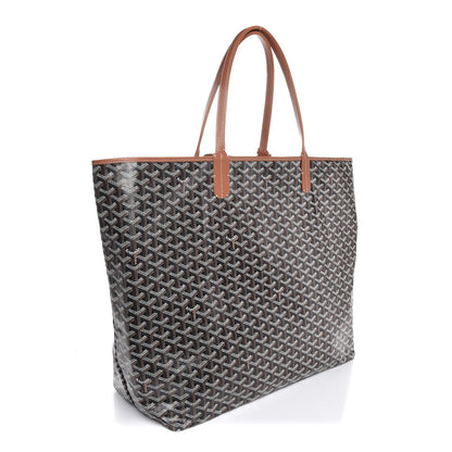 Goyard Goyardine Saint Louis GM Black Gold 3 of 7