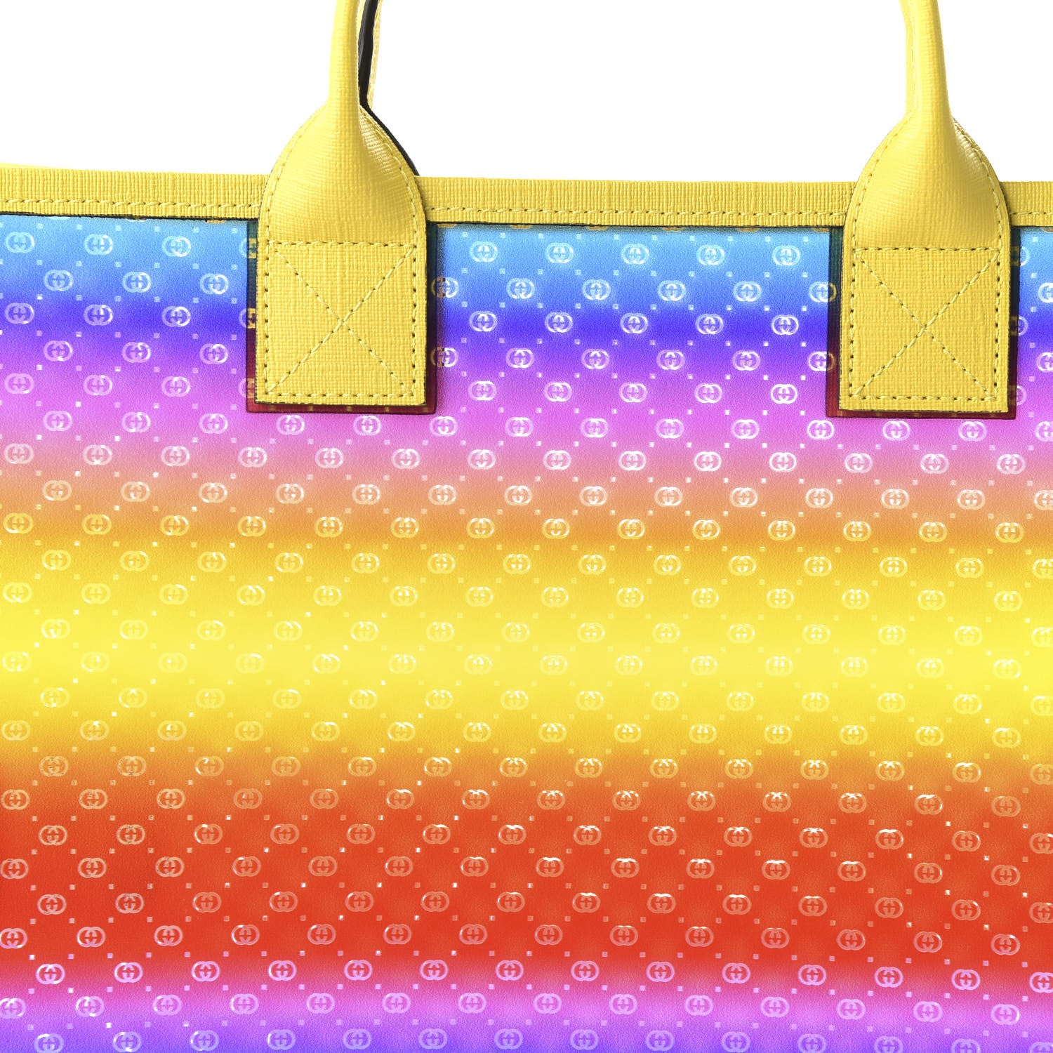 Gucci Textured Vinyl Kids GG Tote Multicolor 9 of 9