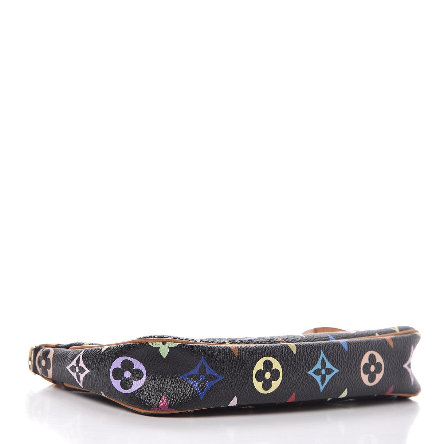 Monogram Multicolor Pochette Accessories Black