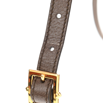 Gucci GG Supreme Monogram Textured Dollar Calfskin Web Small Ophidia Dome Shoulder Bag Beige Ebony New Acero 14 of 16