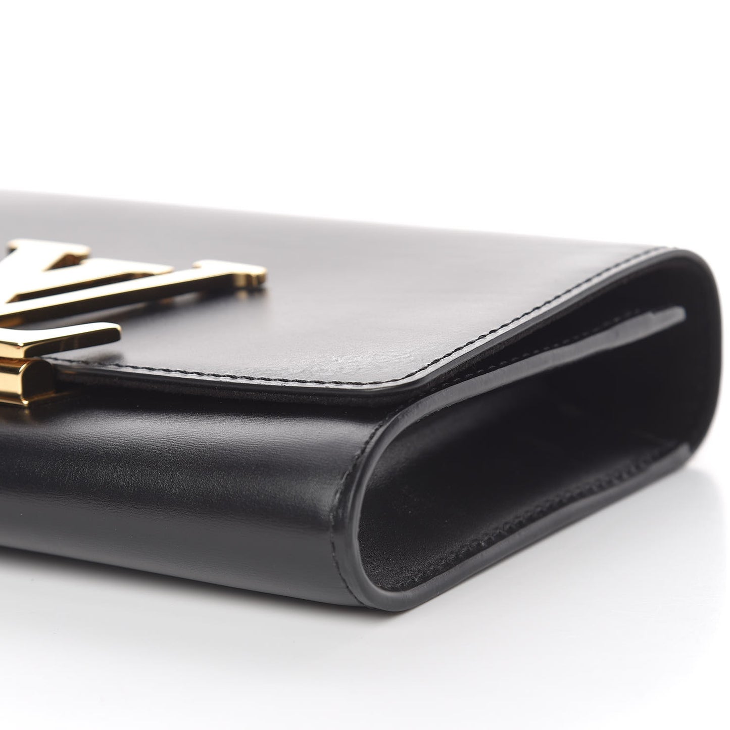 Calfskin Chain Louise MM Black