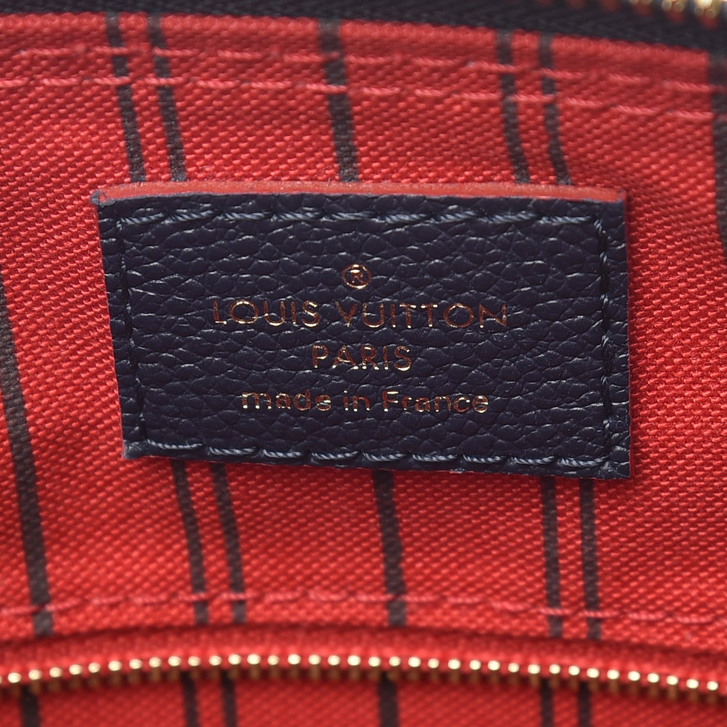 Louis Vuitton Empreinte Speedy Bandouliere 25 NM Marine Rouge 9 of 10