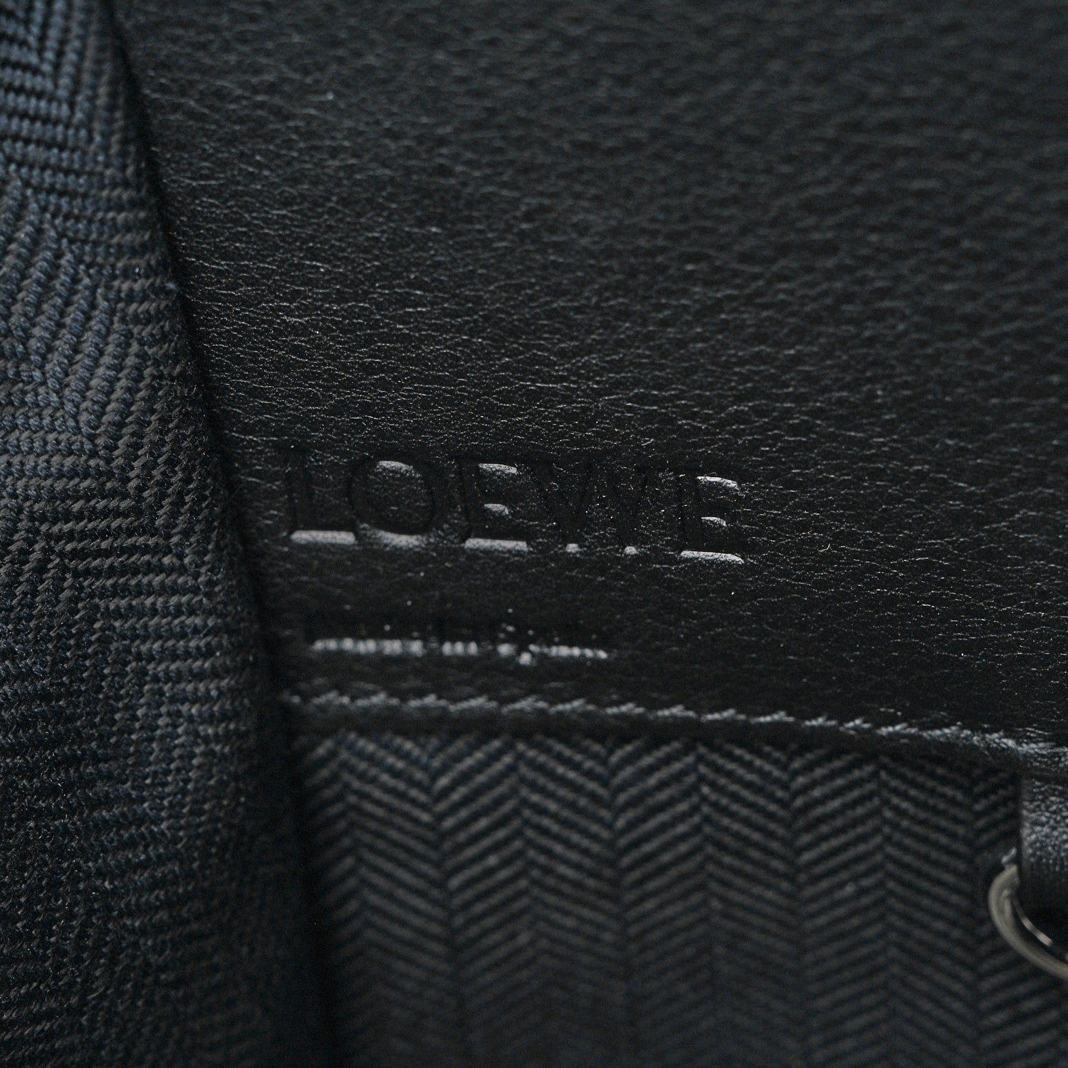 Loewe Calfskin Small Hammock Shoulder Bag Black 6 of 12