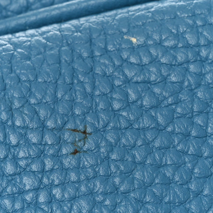 Hermes Taurillon Clemence Victoria II 35 Blue Jean 14 of 15