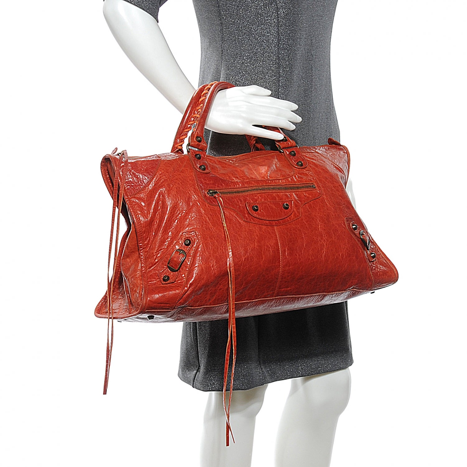 Balenciaga Chevre Work Rouille 2 of 8
