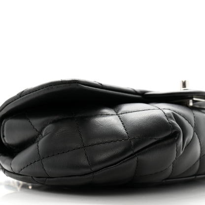 Chanel Calfskin Quilted CC Uniform Flap Belt Bag Black 11 of 16