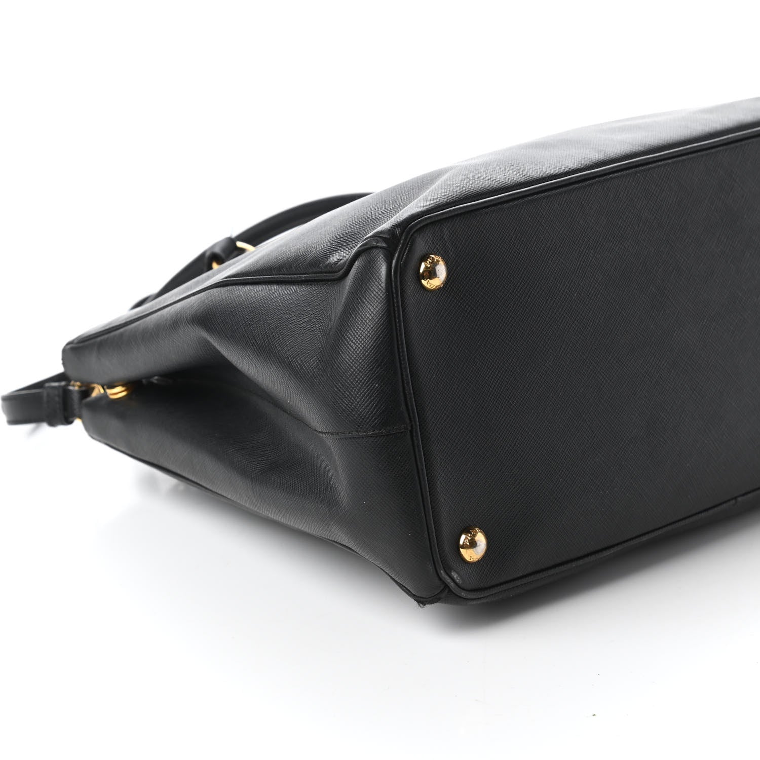 Prada Saffiano Medium Galleria Double Zip Tote Black 6 of 15