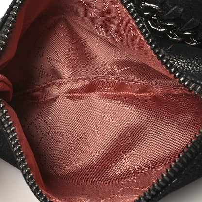 Stella McCartney Shaggy Deer Big Falabella Tote Black 8 of 11