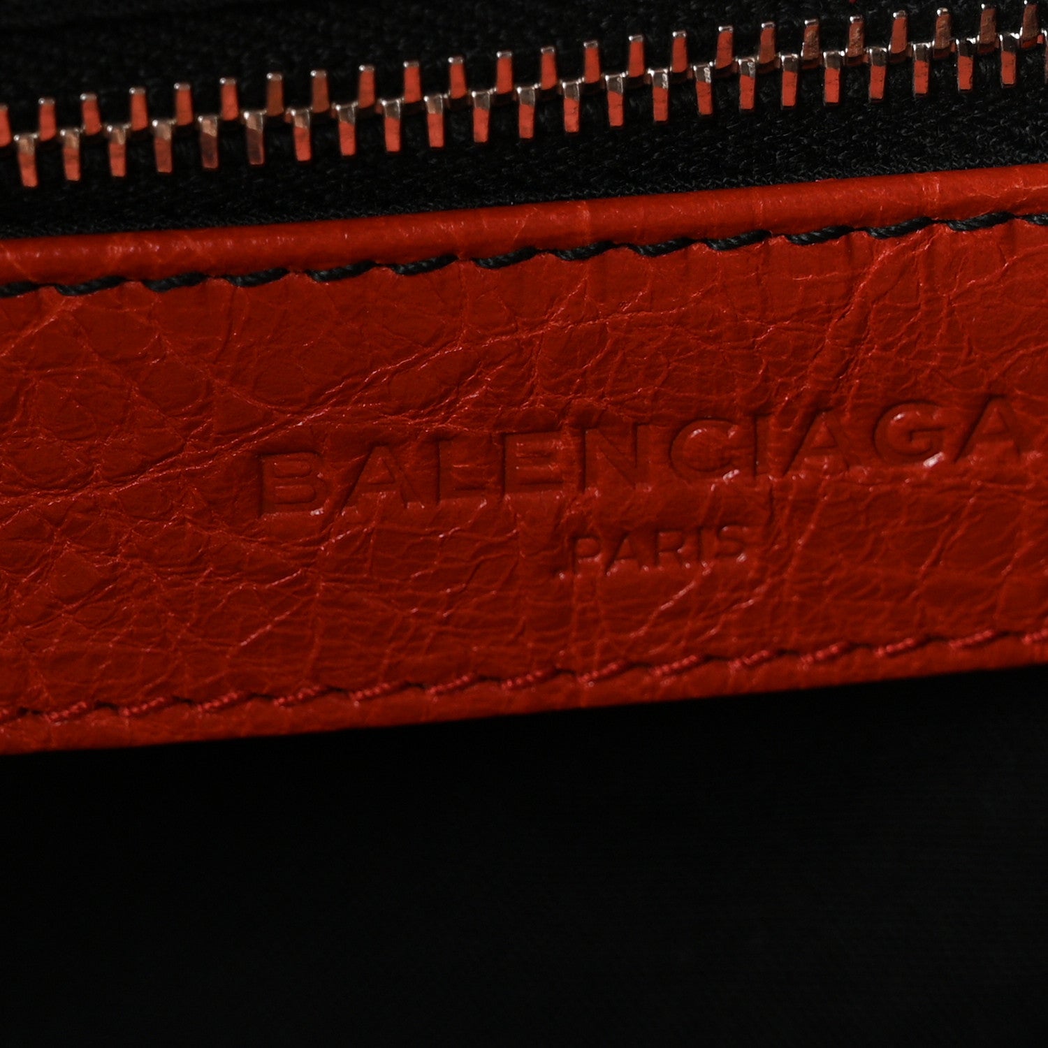 Balenciaga Agneau Giant 12 Silver Hardware City Rouge Ambre 7 of 11