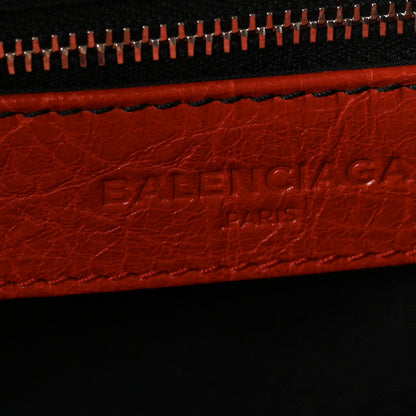 Balenciaga Agneau Giant 12 Silver Hardware City Rouge Ambre 7 of 11