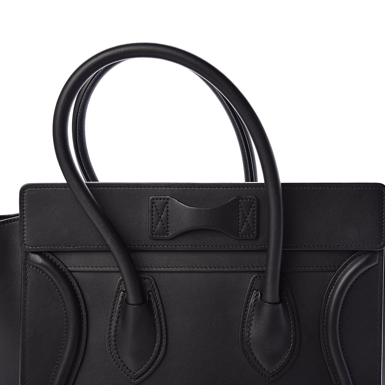 Celine Smooth Calfskin Micro Luggage Black 13 of 16
