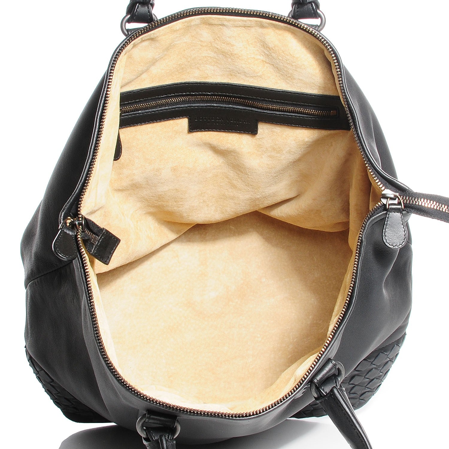Bottega Veneta Nappa Intrecciato Woven Tote Nero Black 8 of 8
