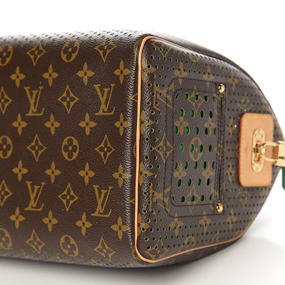 Louis Vuitton Monogram Perforated Speedy 30 Green 7 of 9