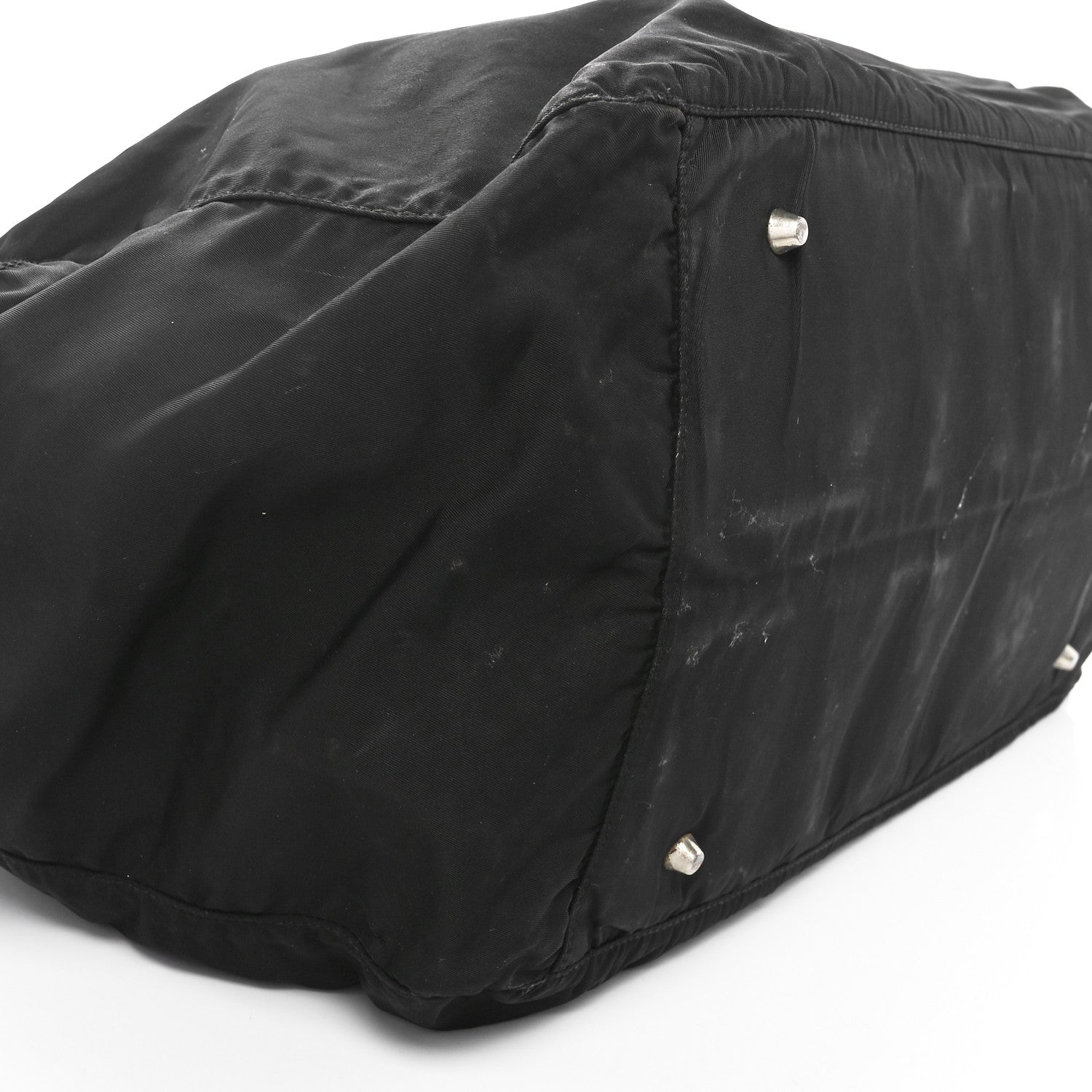 Prada Tessuto Nylon Duffle Bag Black 8 of 9