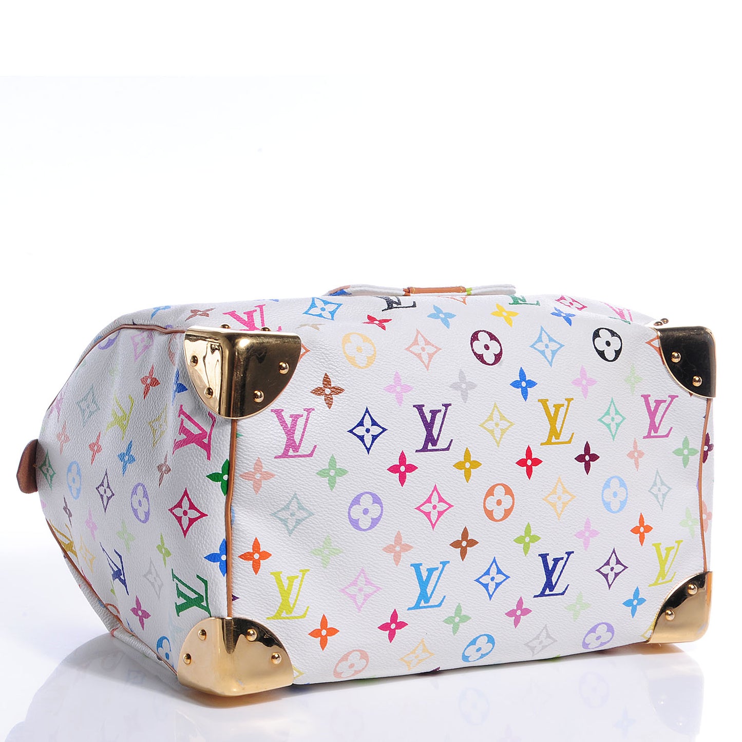 Monogram Multicolor Speedy 30 White