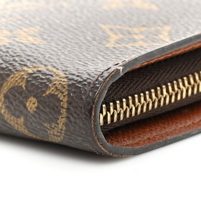 Louis Vuitton Monogram Porte-Monnaie Zippy Wallet 9 of 16